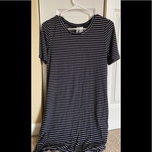Striped T-shirt Dress